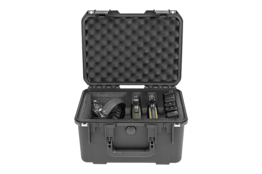 SKB I-Series 2 Gun Handgun Case Black